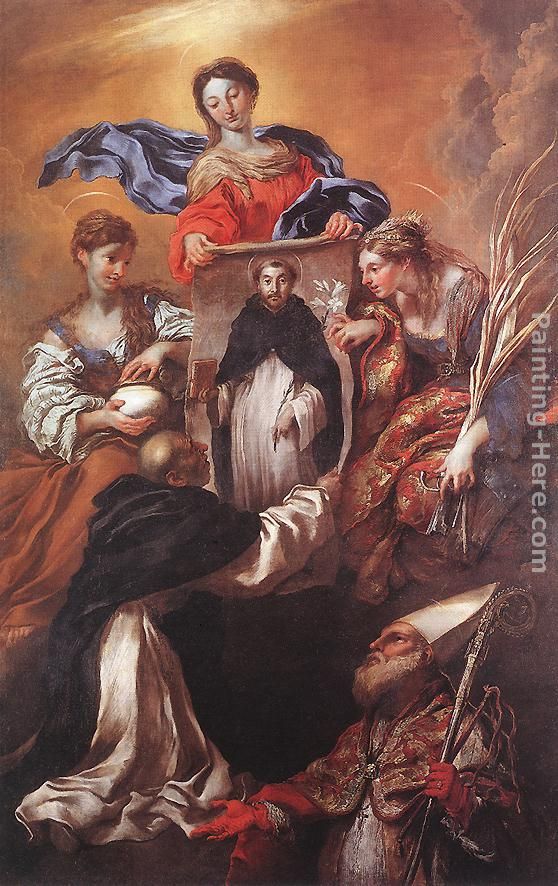 The Miracle of Soriano painting - Giovanni Benedetto Castiglione The Miracle of Soriano art painting